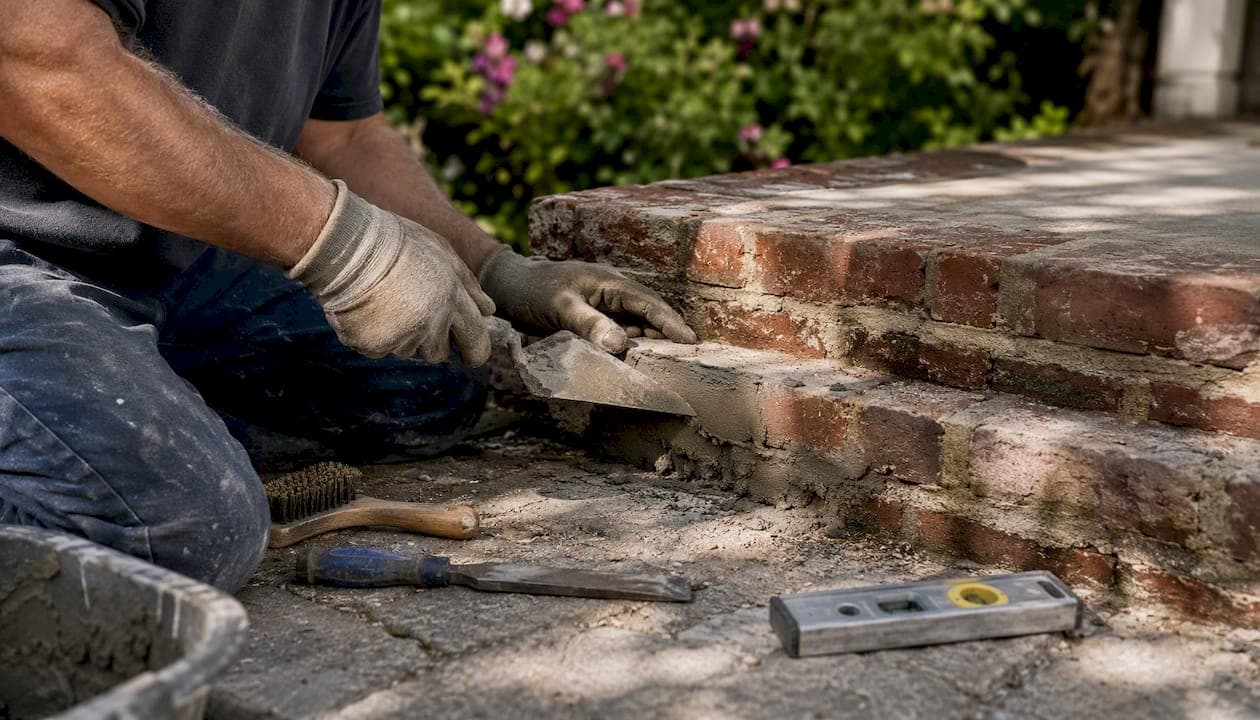 Brick Step Repair: When to DIY and When to Call a Pro
