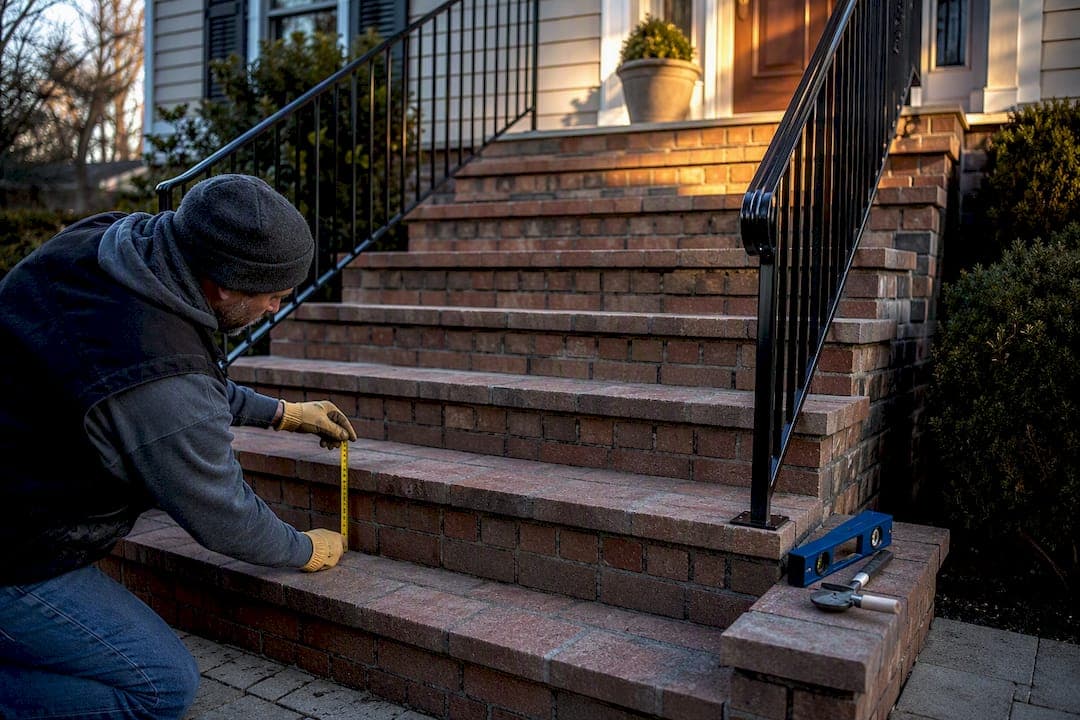 Pass Virginia Steps Inspection: R311.7 Rules and Local Masonry Pros