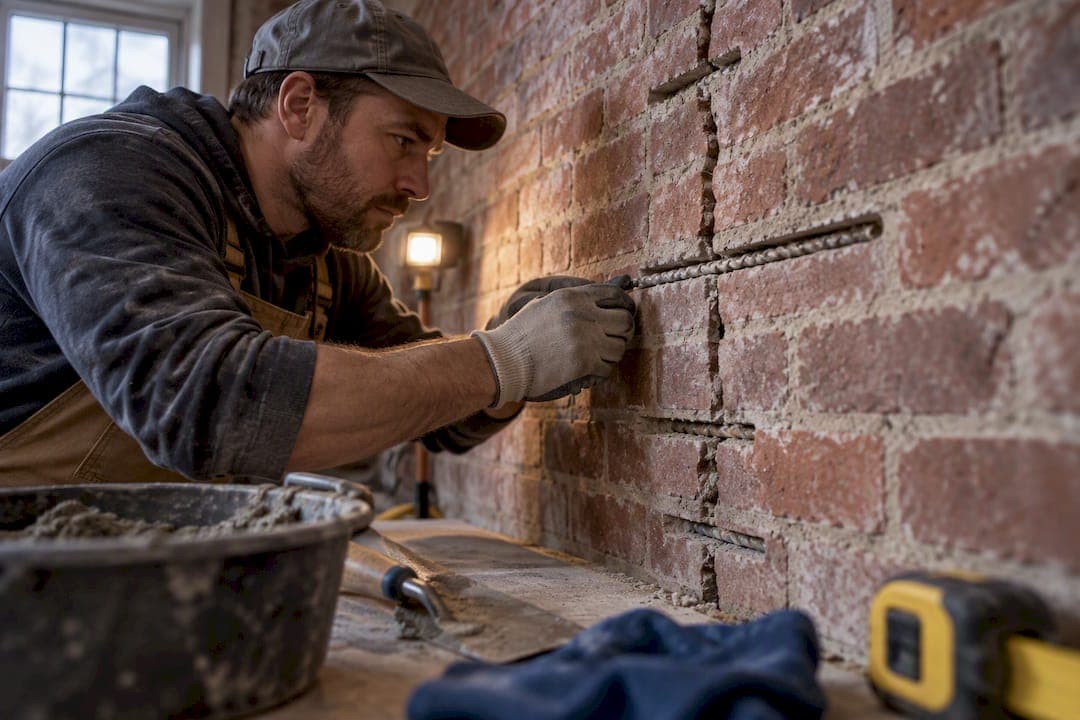Masonry Crack Stitching: 10 Step Pro Install for Homeowners