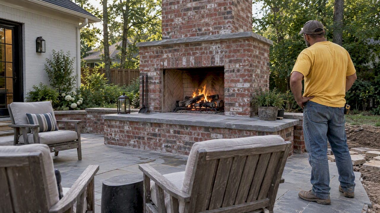 Homeowners' Code Checklist: $3,500–$11,000 Outdoor Brick Fireplaces