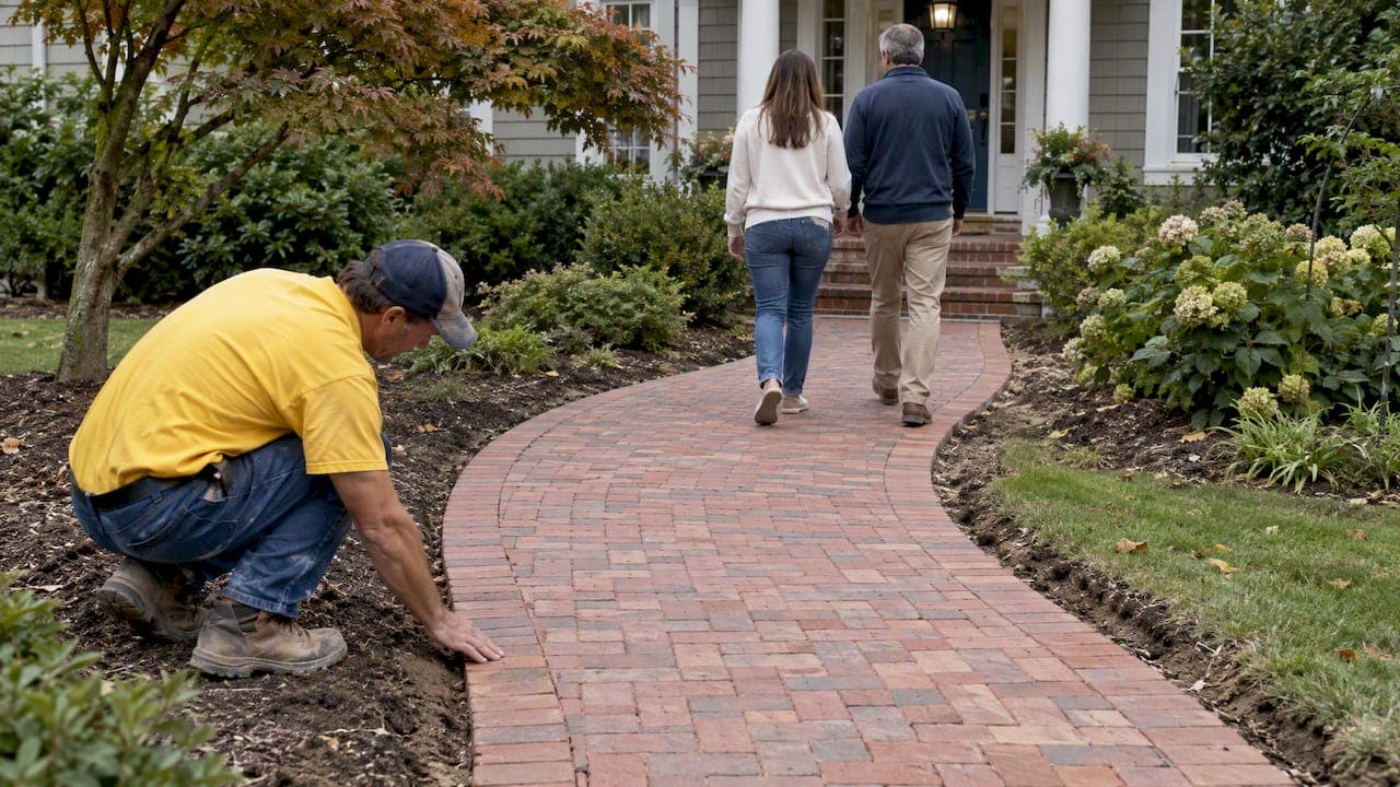 Build a Curved Brick Walkway for Two: Pro Layout Rules for Homeowners