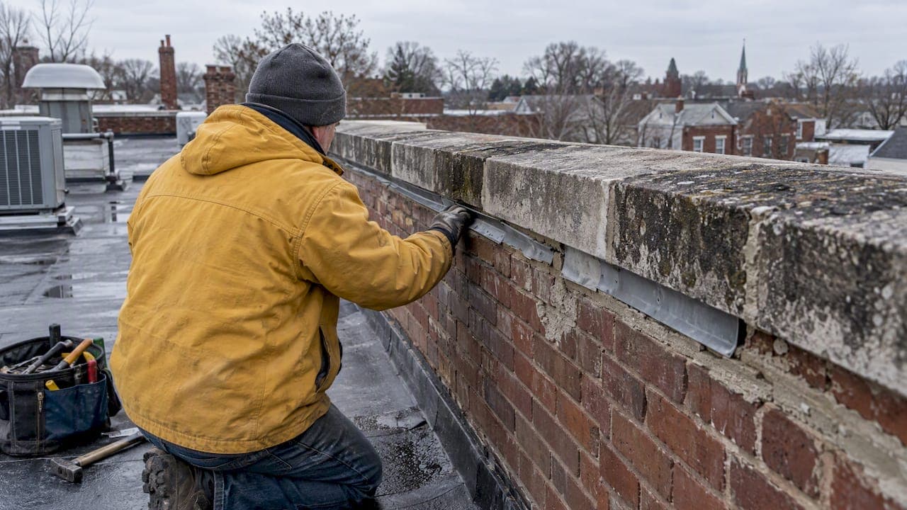Make Parapet Repairs Last for Homeowners: Fix Coping, Flashing, Mortar
