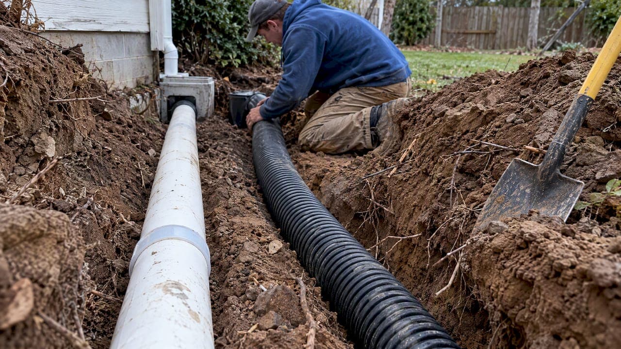 PVC vs Corrugated Pipe: What 25+ Years in Masonry Teaches Homeowners