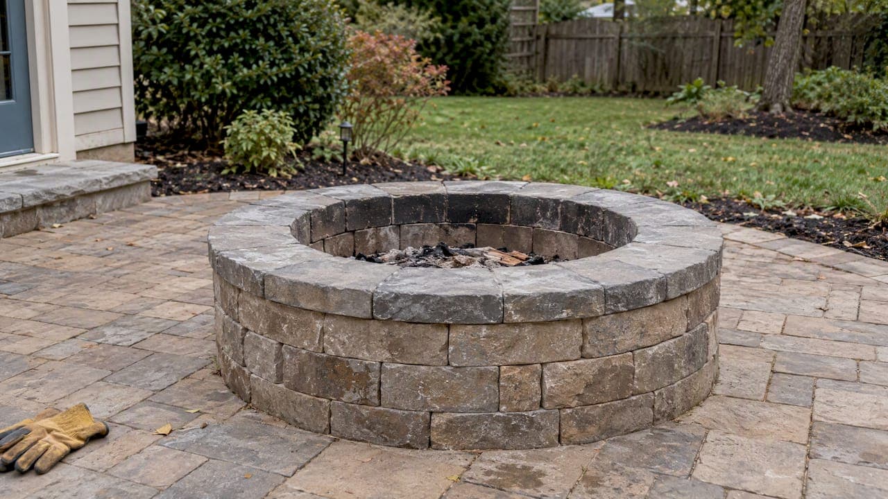 Paver Fire Pits: Homeowners Can DIY, But When Is a Mason Needed?