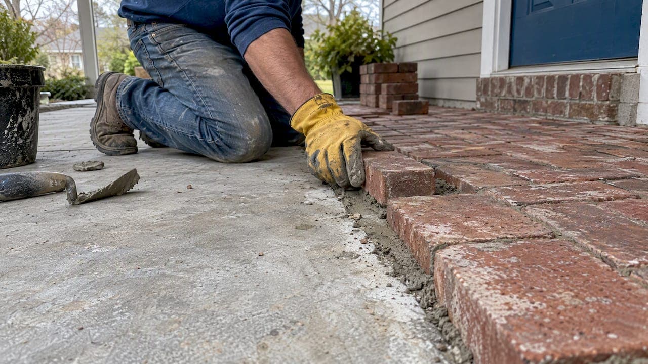 Brick Over Concrete for Homeowners: DIY Prep to Prevent Bond Failure