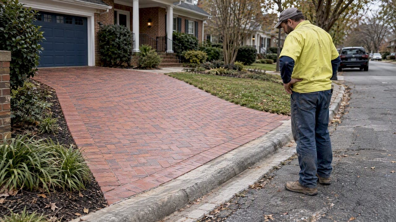 Driveway Brick Apron: Design, Cost and Repair in Richmond