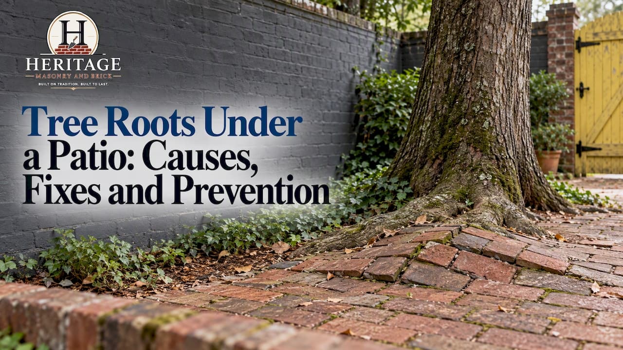 Tree Roots Under a Patio: Causes, Fixes and Prevention